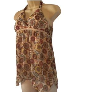 Y2k floral babydoll spring fairycore gypsy feminine blouse top